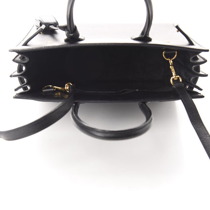 Saint Laurent Calfskin Baby Sac De Jour Black 5 of 9