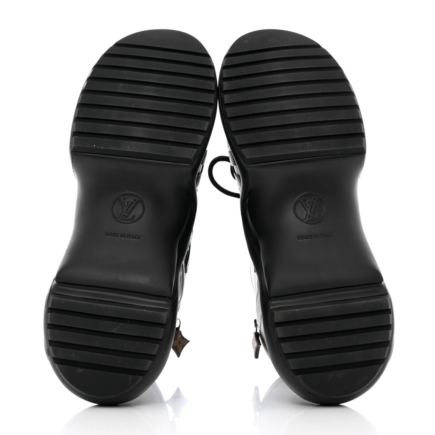 Mat Rubber Monogram LV Archlight Sneaker Boots 39 Black