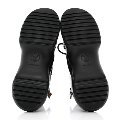 Louis Vuitton Mat Rubber Monogram LV Archlight Sneaker Boots 39 Black 5 of 10