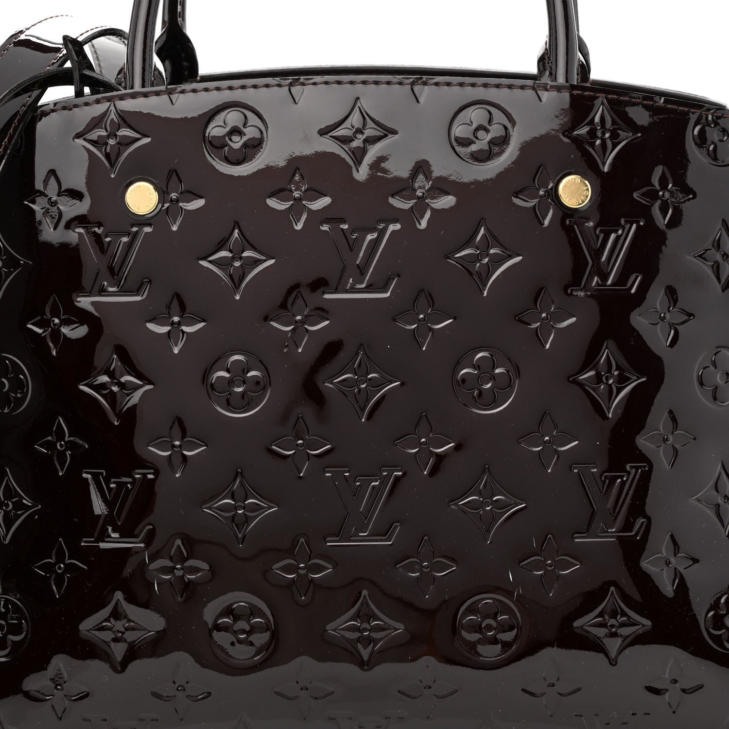 Louis Vuitton Vernis Montaigne MM Amarante 8 of 11