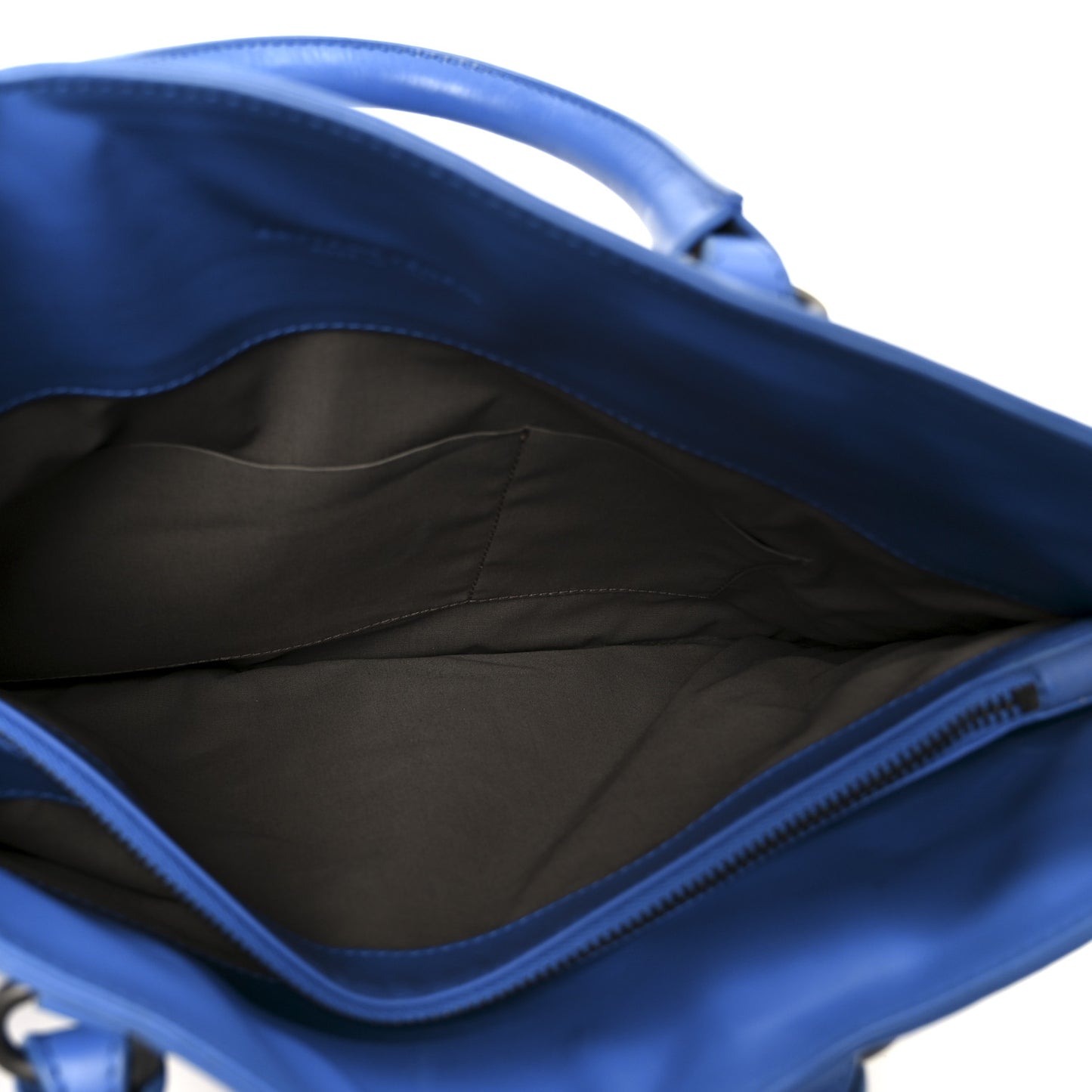Nappa Intrecciato Briefcase Blue