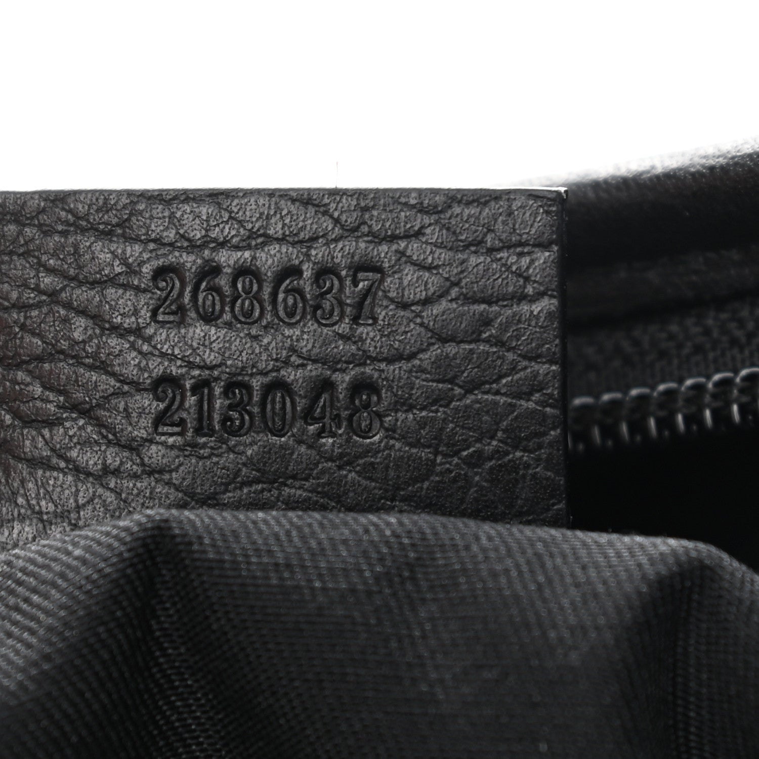 Gucci Denim Monogram Abbey D Ring Hobo Black 7 of 10