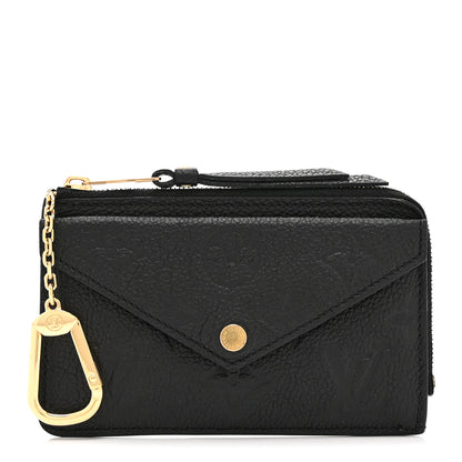 Louis Vuitton Empreinte Recto Verso Card Holder Black 1 of 9