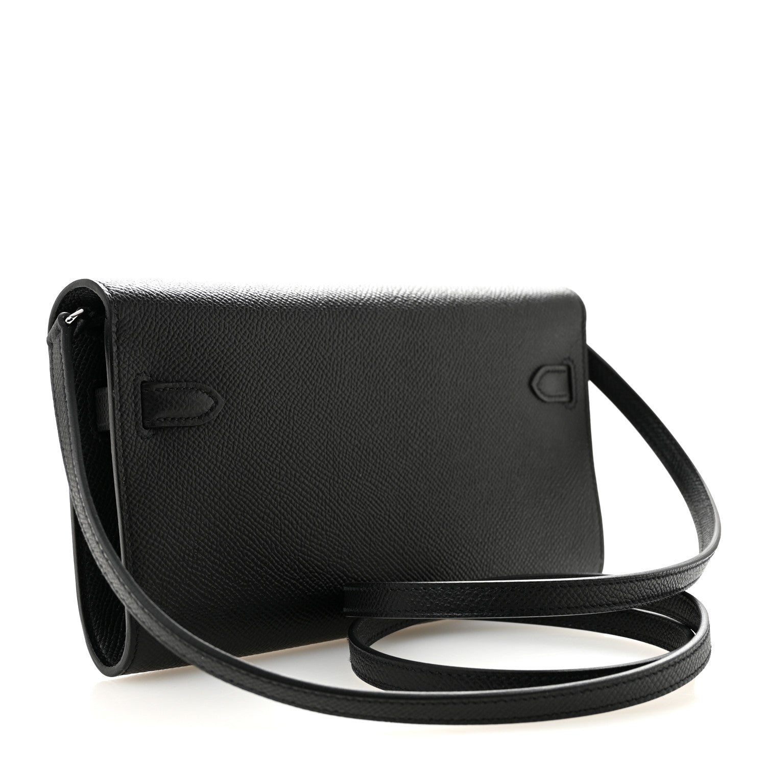 Hermes Epsom Kelly Wallet To Go Black 3 of 11