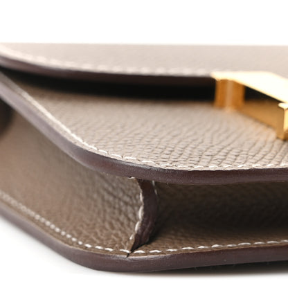 Hermes Epsom Constance Slim Wallet Etoupe 9 of 11