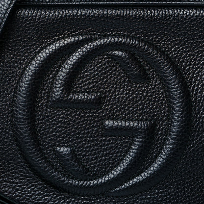 Gucci Pebbled Calfskin Small Soho Disco Bag Black 9 of 12