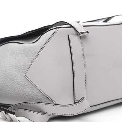 Proenza Schouler Pebbled Calfskin Small PS Courier Backpack Heather Grey 6 of 12