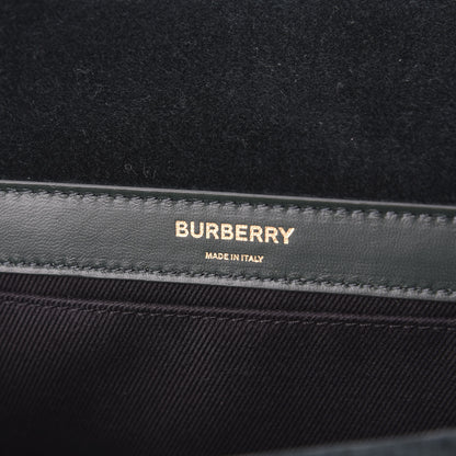 Burberry Velvet Quilted Small Lola Bag Dark Green 7 of 9