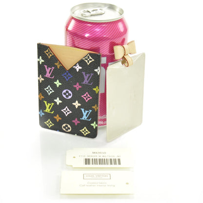Louis Vuitton Monogram Multicolor Mirror and Case Pouch Black 9 of 9