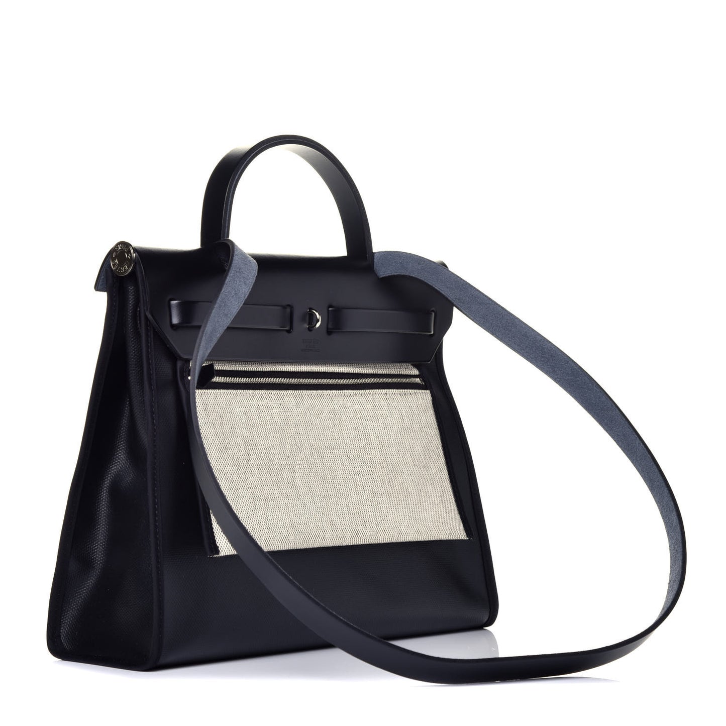 Toile H Berline Vache Hunter Herbag Zip PM 31 Black Ecru
