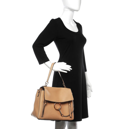 Chloe Calfskin Medium Faye Day Shoulder Bag Blush Nude 3 of 9