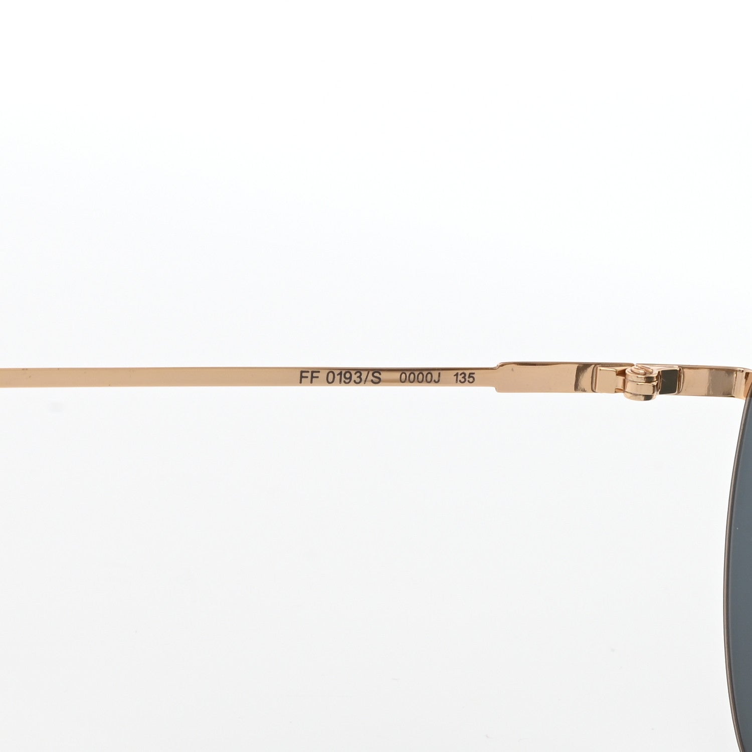 Fendi Metal Mirrored Eyeline Sunglasses FF 0193/S Matte Rose Gold 5 of 8