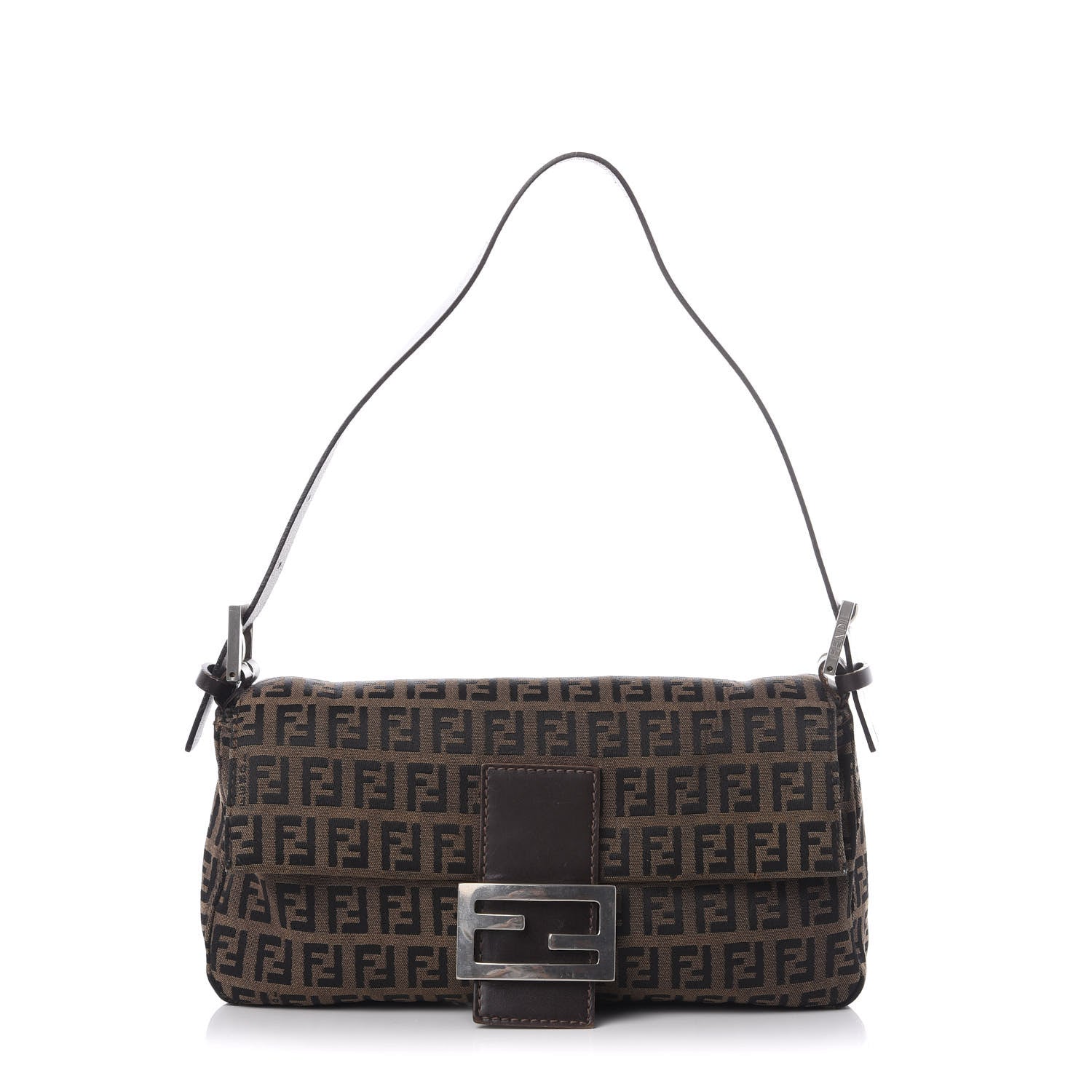 Fendi Zucchino Baguette Tobacco 1 of 8