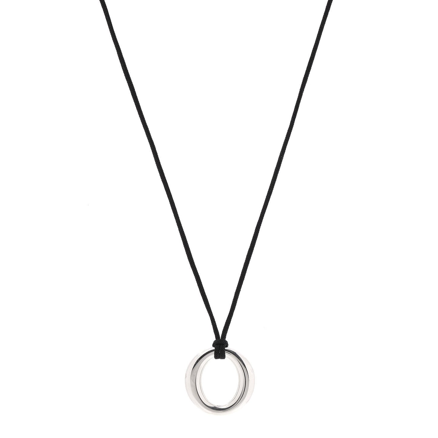 Sterling Silver Elsa Peretti Sevillana Pendant Necklace