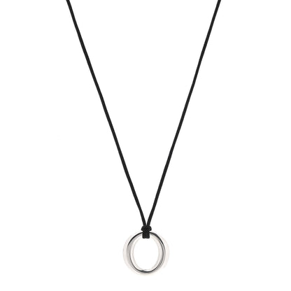 Tiffany Sterling Silver Elsa Peretti Sevillana Pendant Necklace 1 of 5
