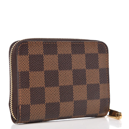 Louis Vuitton Damier Ebene Zippy Coin Purse 3 of 8