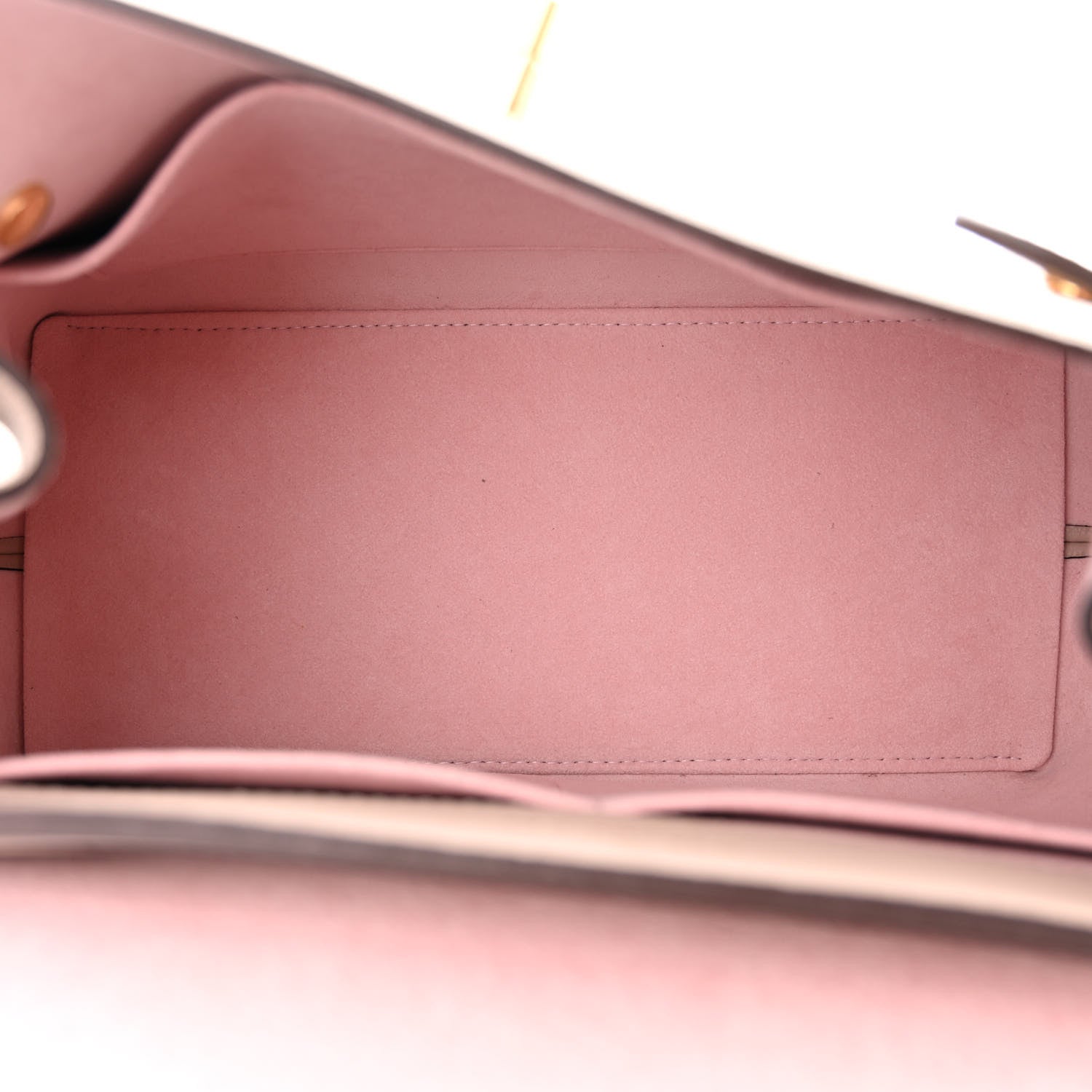 Louis Vuitton Soft Calfskin Lockme Ever MM Greige 5 of 9