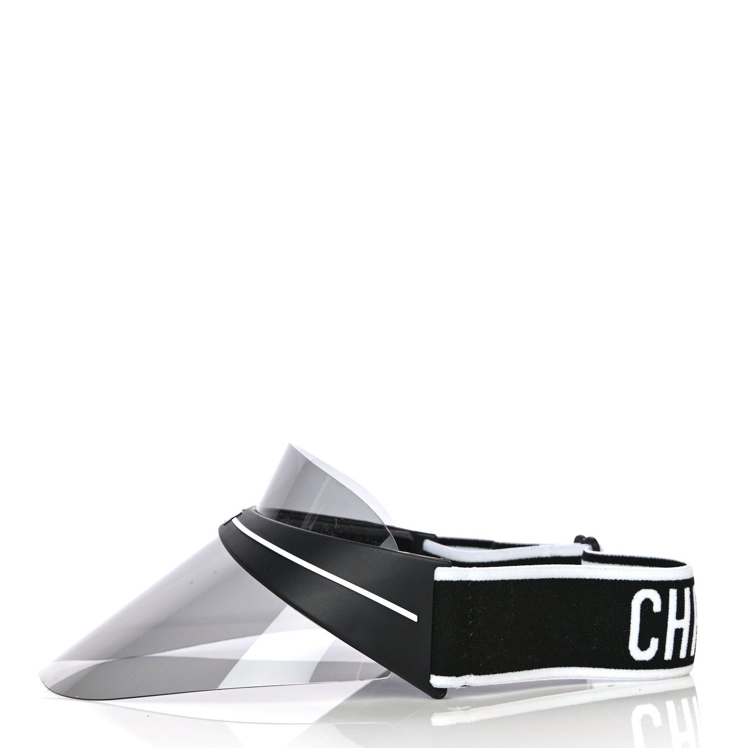 Christian Dior Mirrored DiorClub1 Sun Visor Black 2 of 8