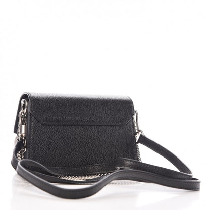 Givenchy Goatskin Mini GV3 Shoulder Bag Black 3 of 9