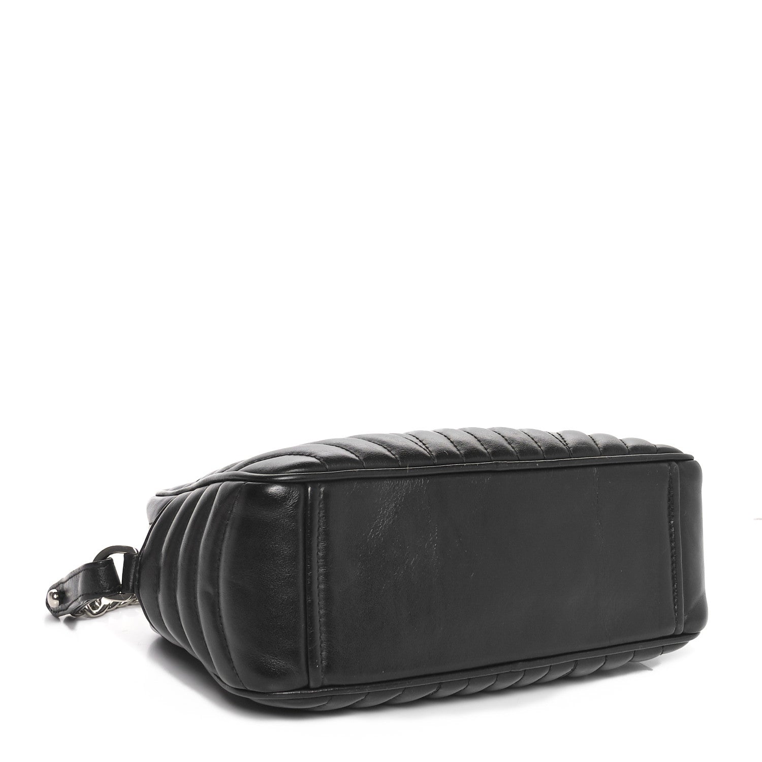 Prada Soft Calfskin Diagramme Camera Bag Black 4 of 9