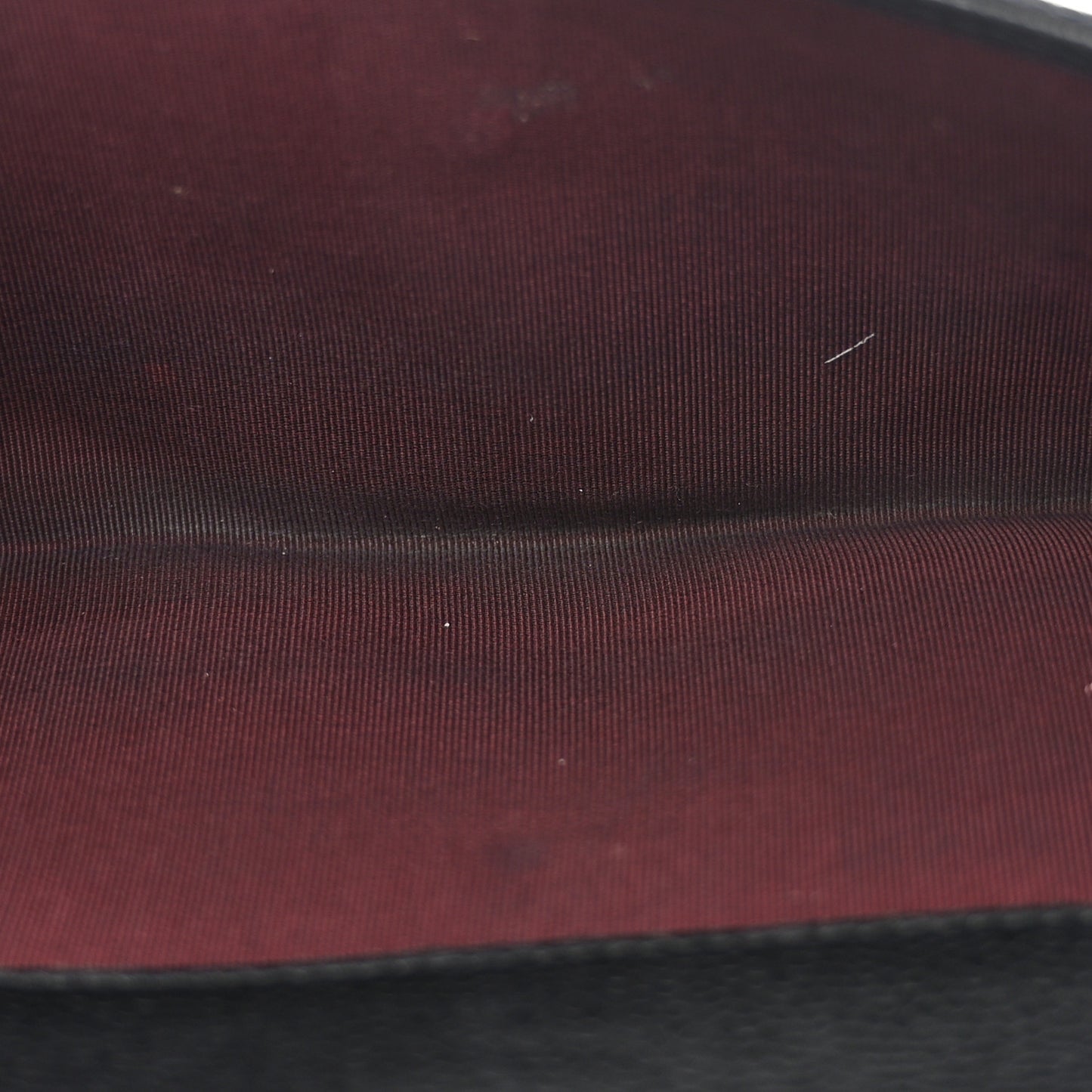 Caviar Quilted CC Long Double Wallet Black