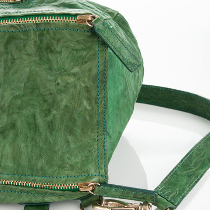 Givenchy Tumbled Sheepskin Medium Pandora Emerald 10 of 11