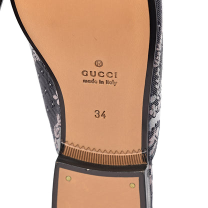 Gucci Jacquard Floral Womens Princetown Slippers 34 Multicolor 7 of 9