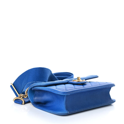 Chanel Caviar Quilted Small Sunset On The Sea Flap Blue 4 of 10