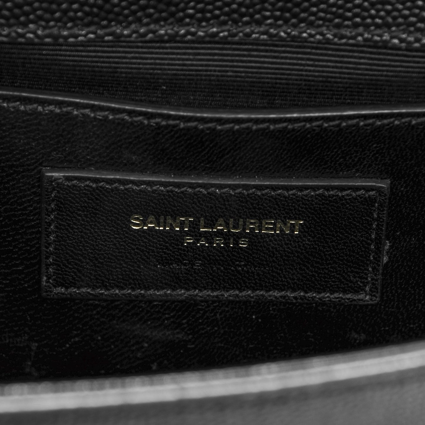 Grain De Poudre Small Monogram Kate Satchel Black