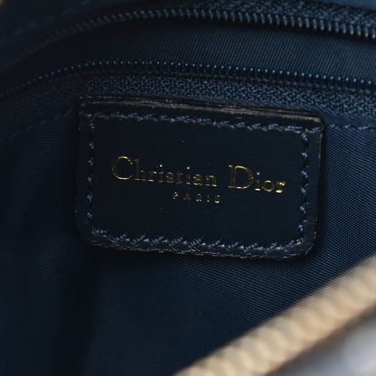 Christian Dior Denim Monogram Boston Navy 6 of 9