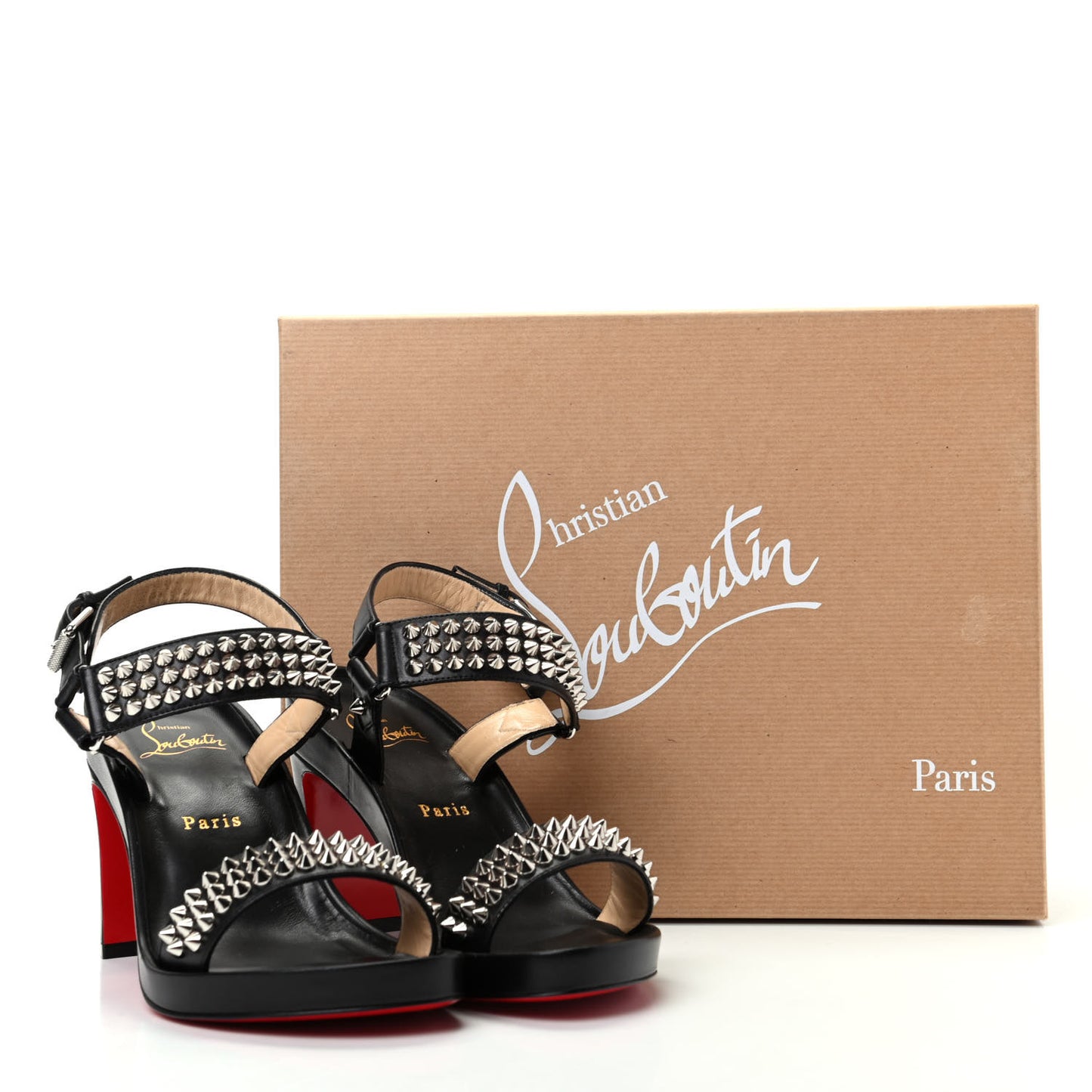 Nappa Spike Bikool 85 Sandals 36.5 Black