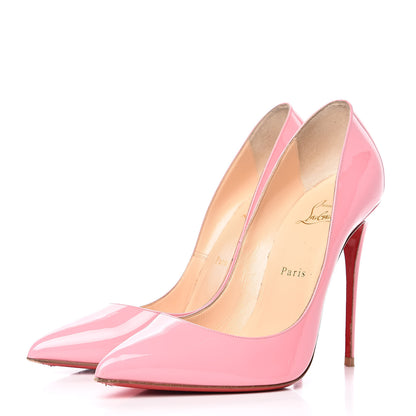 Christian Louboutin Patent Pigalle Follies 120 Pumps 41 Rose 3 of 12