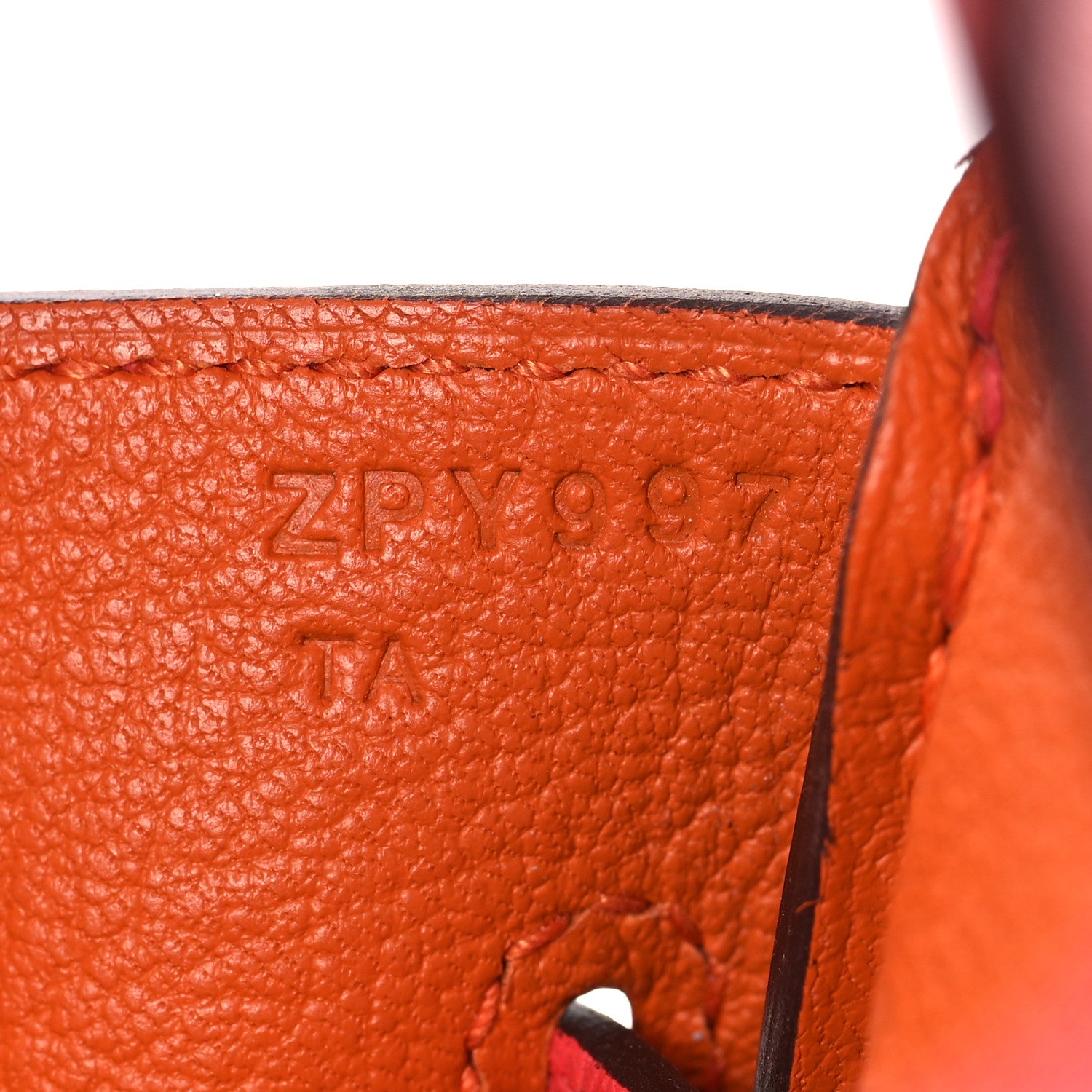 Hermes Togo Verso Birkin 30 Rose Texas Orange 29 of 35