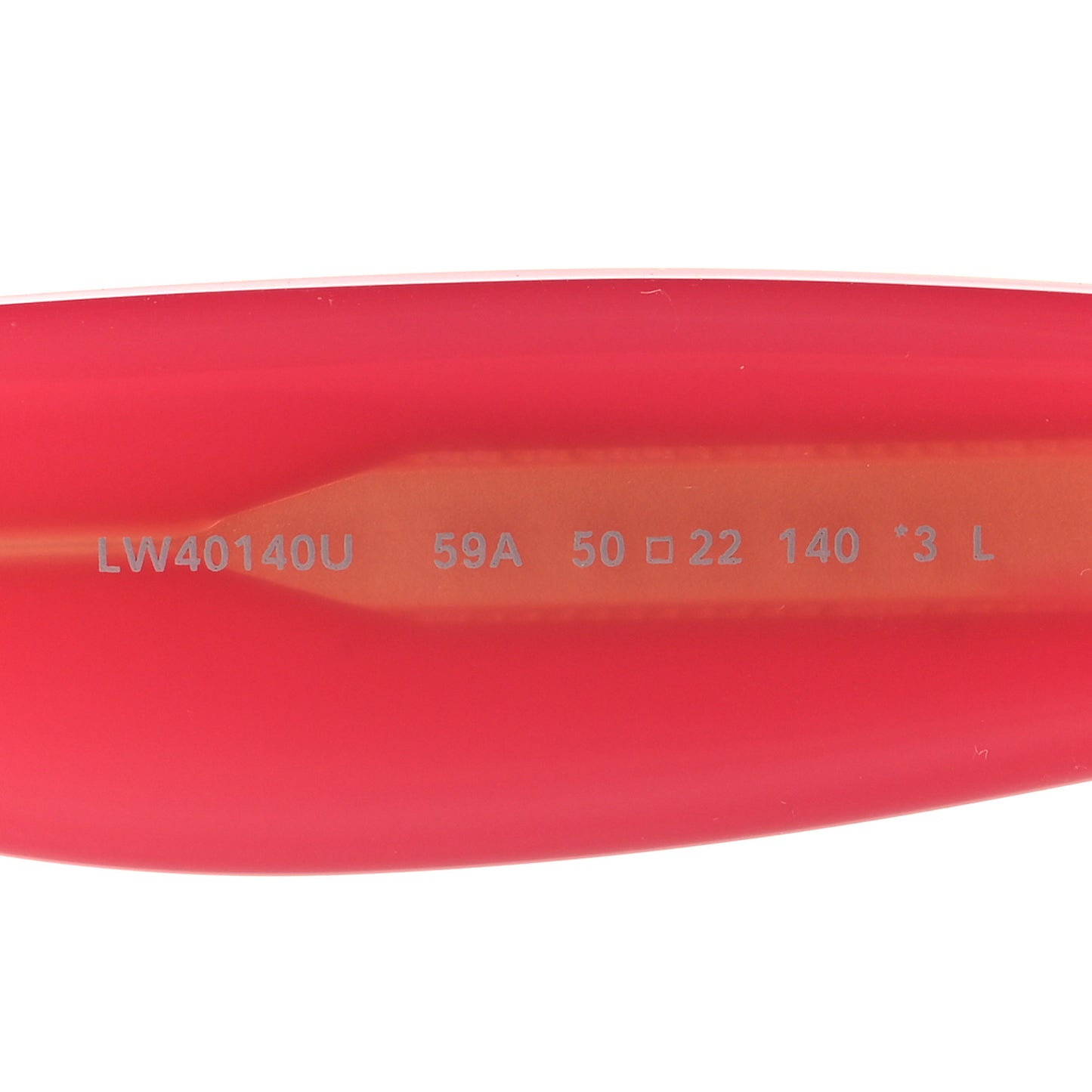 Acetate Sunglasses LW40140U Pink Multicolor