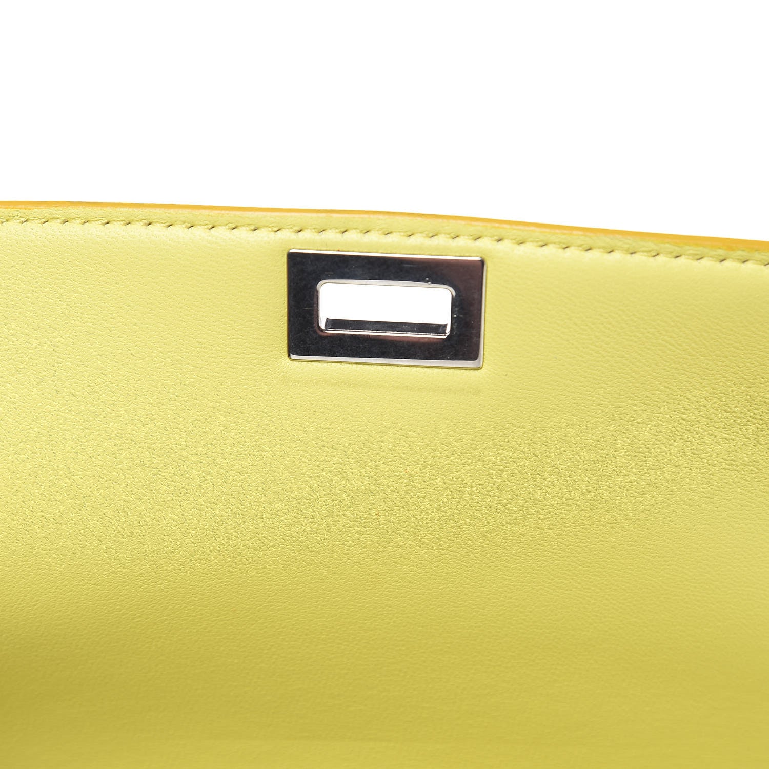 Celine Liege Calfskin Medium Classic Box Flap Bag Saffron 11 of 13