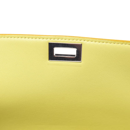 Celine Liege Calfskin Medium Classic Box Flap Bag Saffron 11 of 13