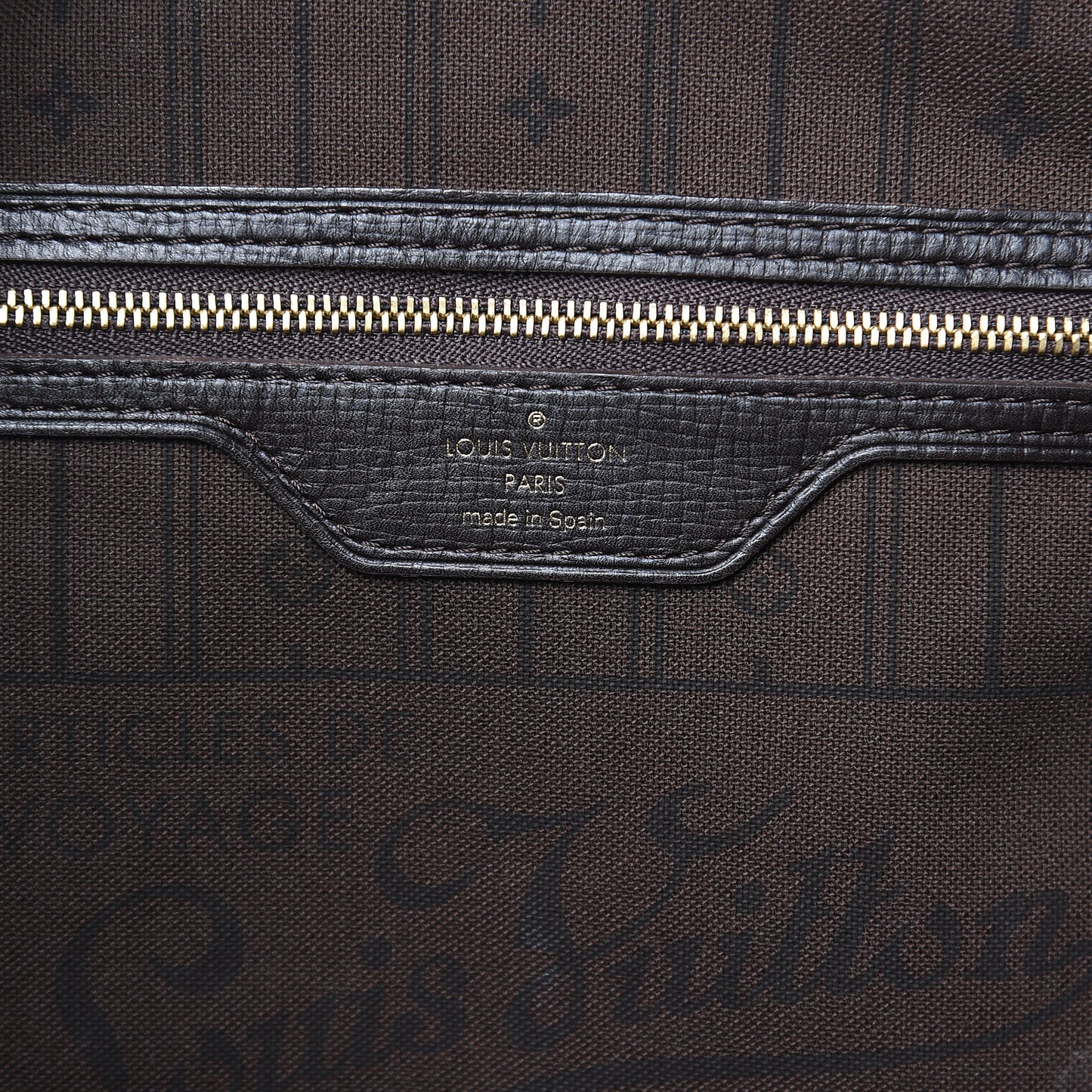 Monogram Idylle Neverfull MM Fusain