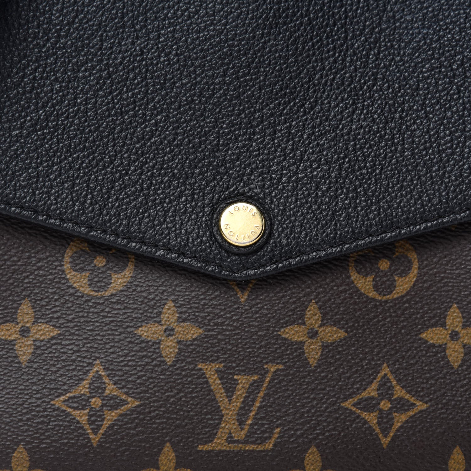 Louis Vuitton Monogram Twice Pochette Black 9 of 14