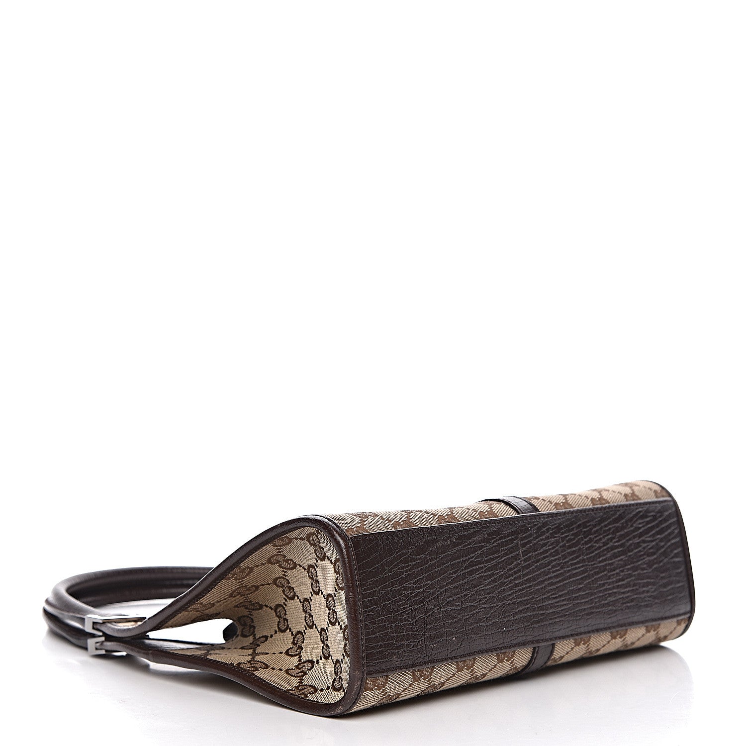 Gucci Monogram Small Bardot Bag Dark Brown 4 of 14