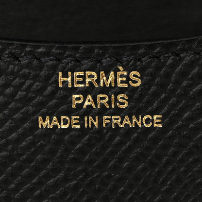 Hermes Epsom Constance Slim Wallet Black 8 of 11