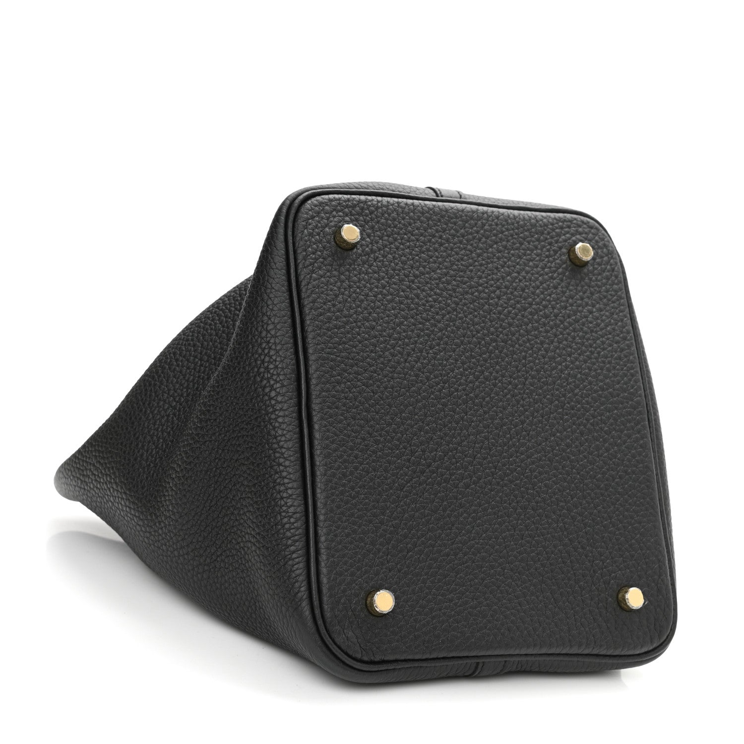 Hermes Taurillon Clemence Picotin Lock 22 MM Black 4 of 10