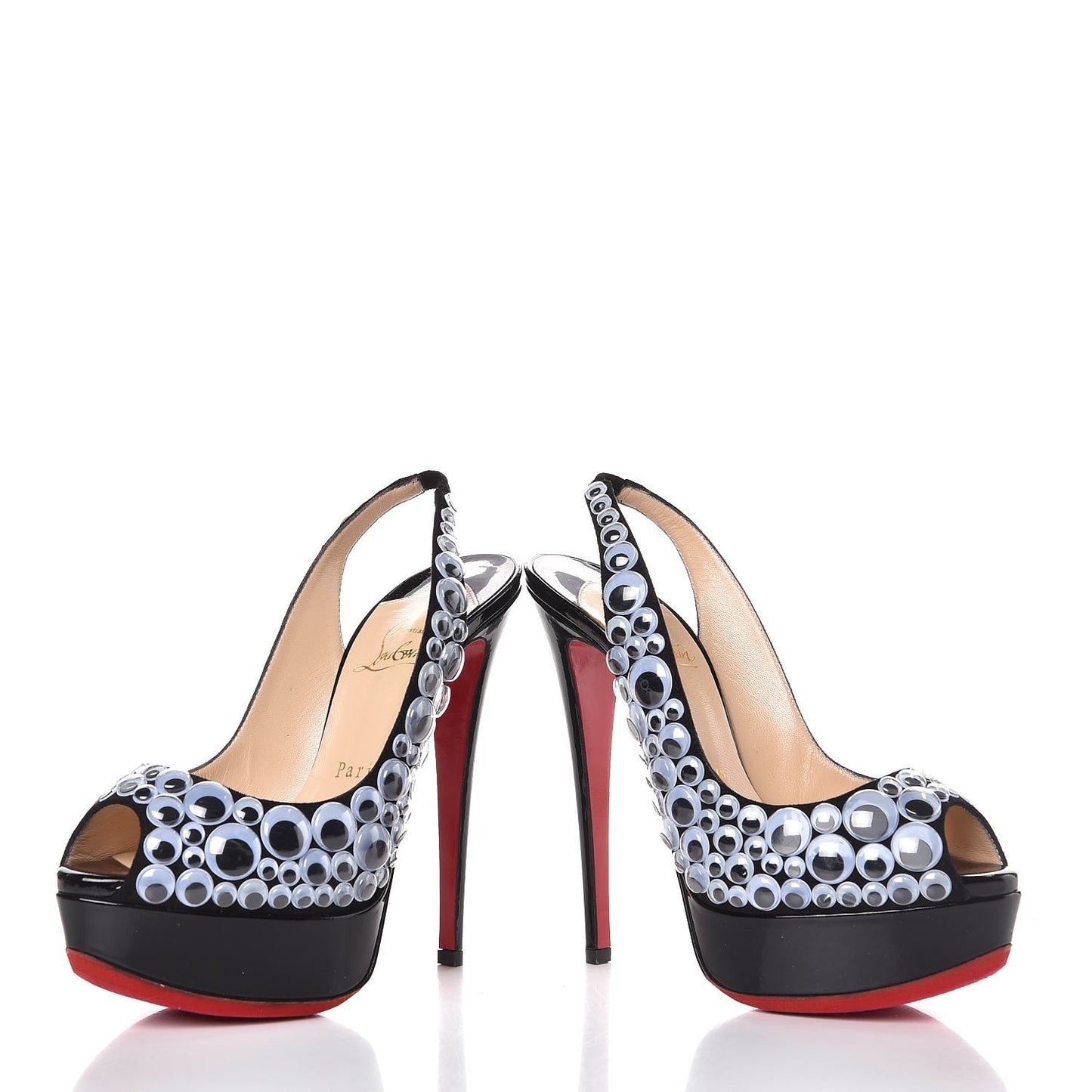 Patent Suede Deja Vu 150 Pumps 36 Black