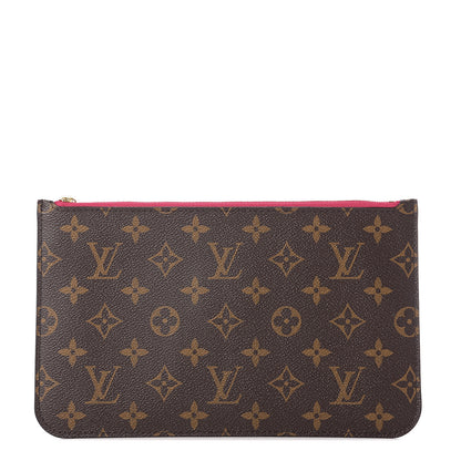 Louis Vuitton Monogram Neverfull MM GM Pochette Pivoine 1 of 6