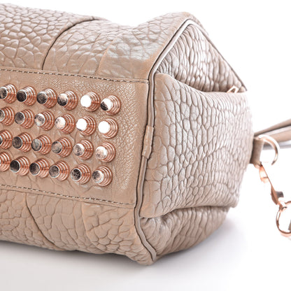 Alexander Wang Pebbled Lambskin Rockie Latte Rose Gold Hardware 8 of 8