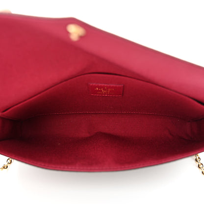 Louis Vuitton Monogram Pochette Felicie Chain Wallet Fuchsia 11 of 29