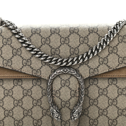 Gucci GG Supreme Monogram Small Dionysus Shoulder Bag Taupe 8 of 12