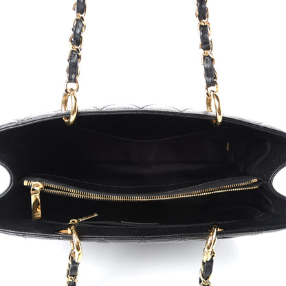 Chanel Caviar Quilted Grand Shopping Tote GST Black 5 of 10