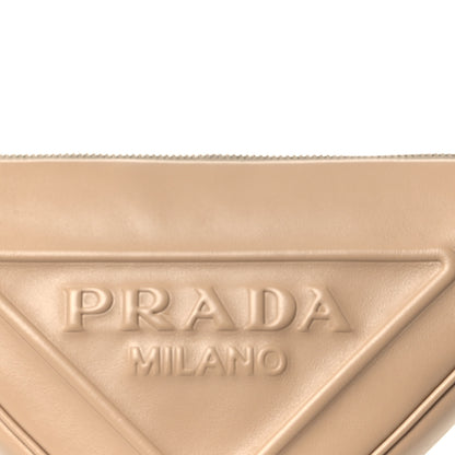 Prada Grace Lux Triangle Shoulder Bag Sabbia 7 of 10