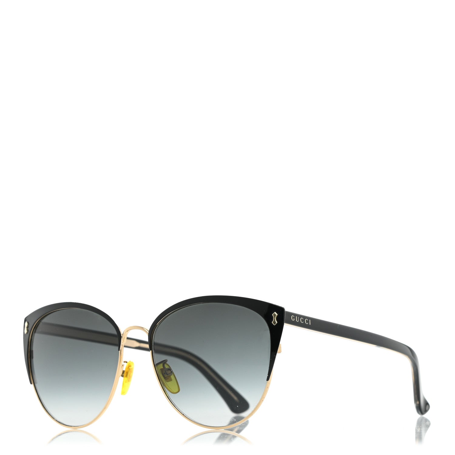 Gucci Cat Eye Sunglasses GG0197SK Black 1 of 6