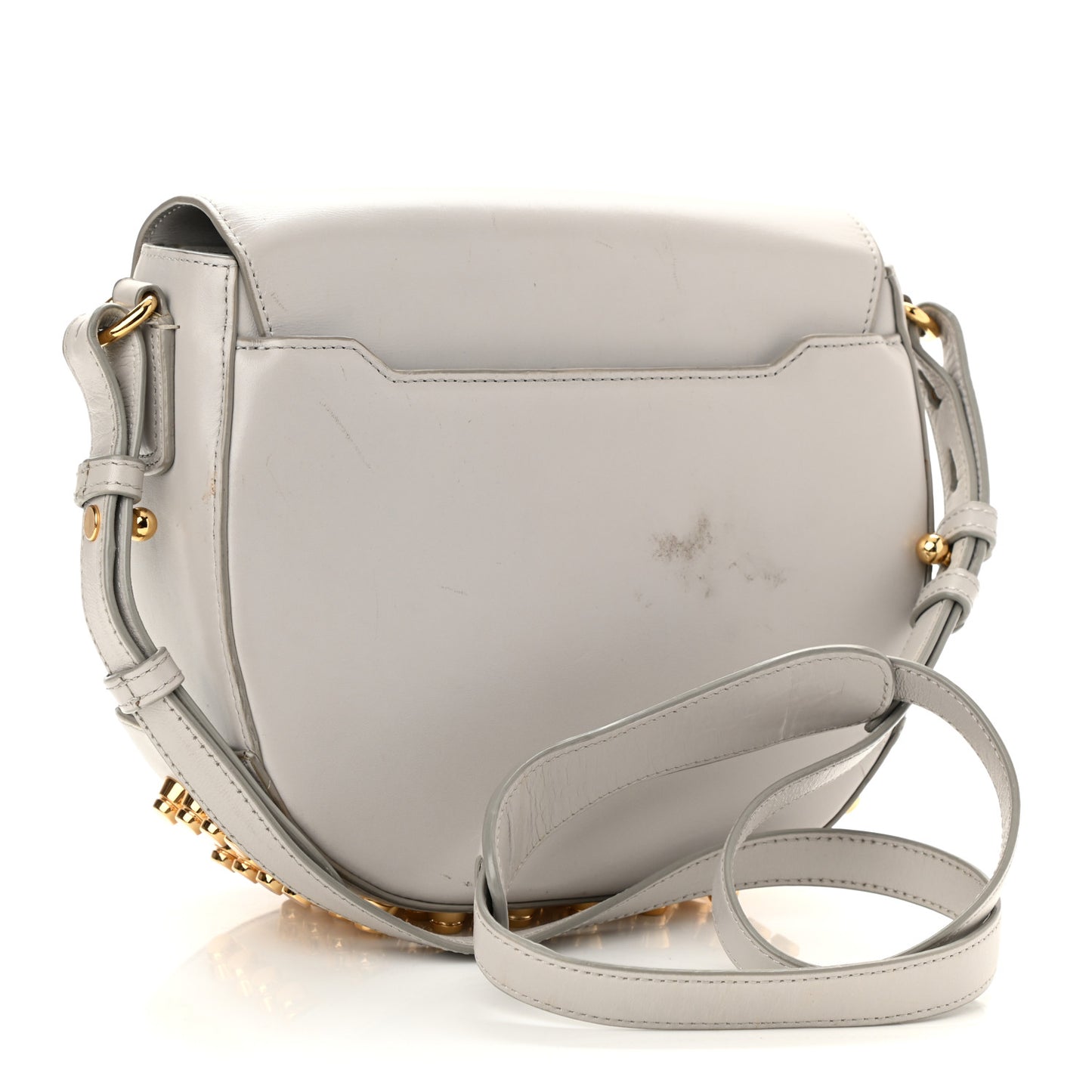 Calfskin Small Lia Sling Sweatshirt Pale Gold Hardware